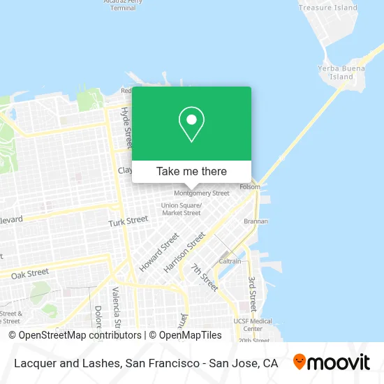 Lacquer and Lashes map