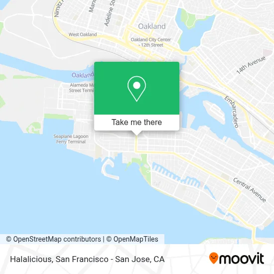 Halalicious map