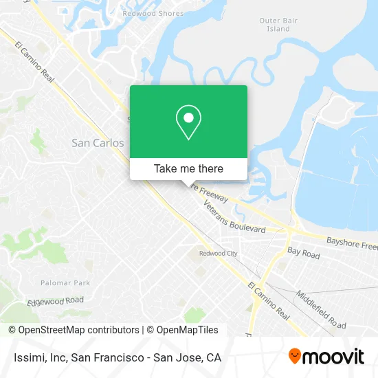 Issimi, Inc map