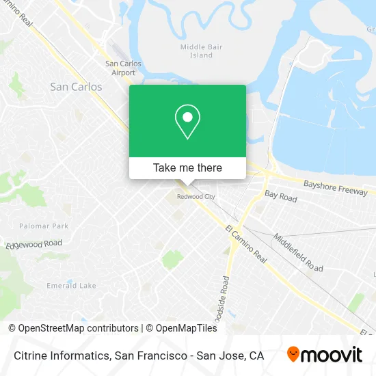Citrine Informatics map