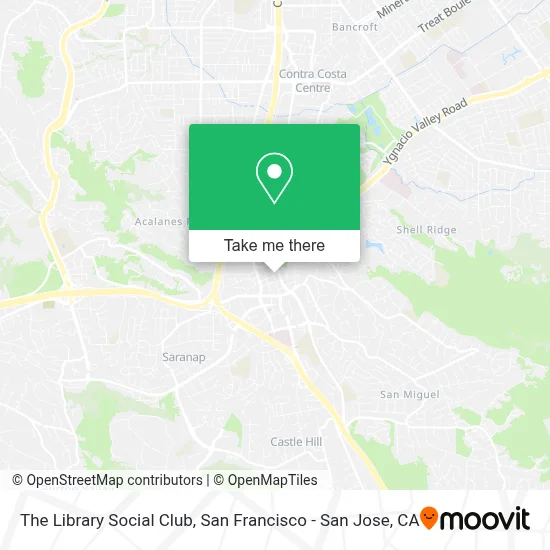The Library Social Club map