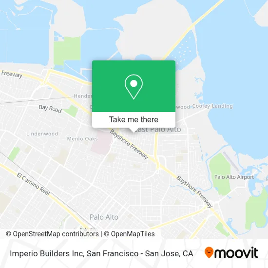 Imperio Builders Inc map