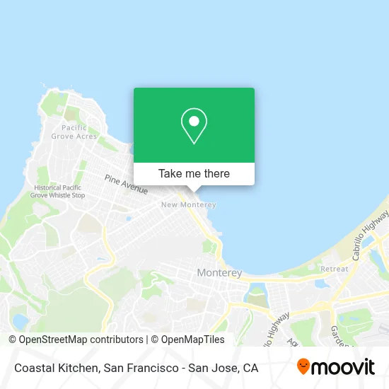 Coastal Kitchen map