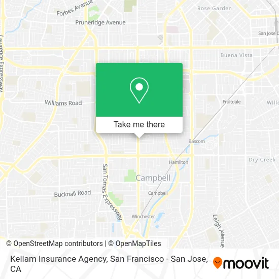 Kellam Insurance Agency map
