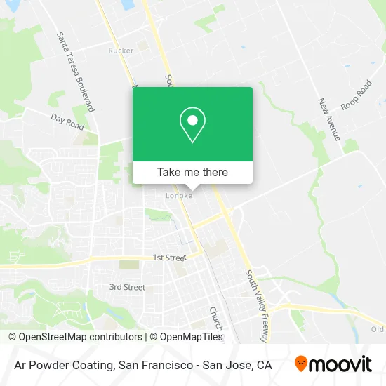 Ar Powder Coating map