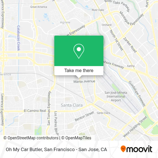 Oh My Car Butler map