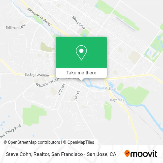 Steve Cohn, Realtor map