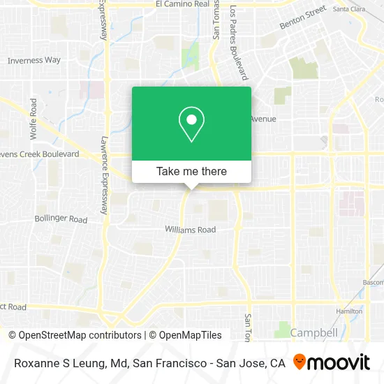 Roxanne S Leung, Md map