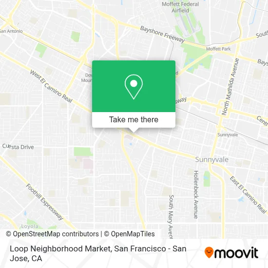 Loop Neighborhood Market map