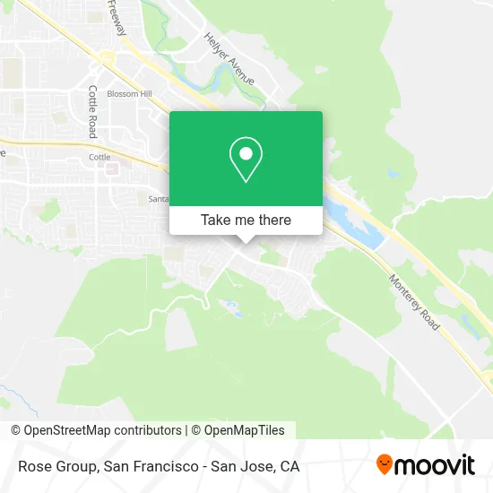 Rose Group map