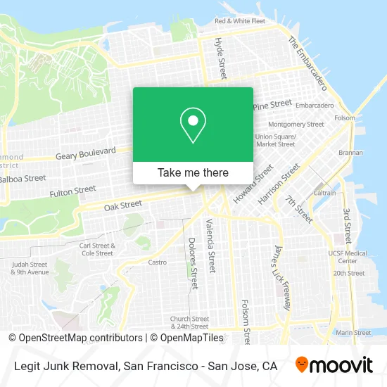 Legit Junk Removal map