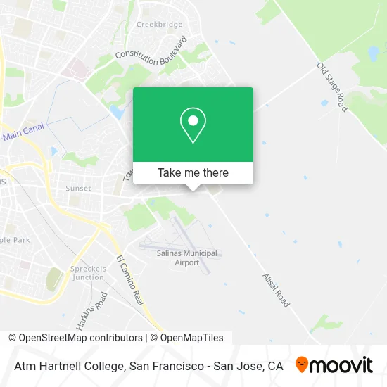 Atm Hartnell College map