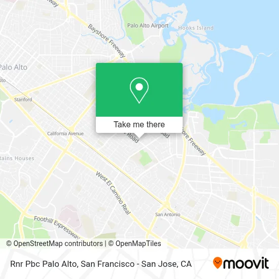 Rnr Pbc Palo Alto map