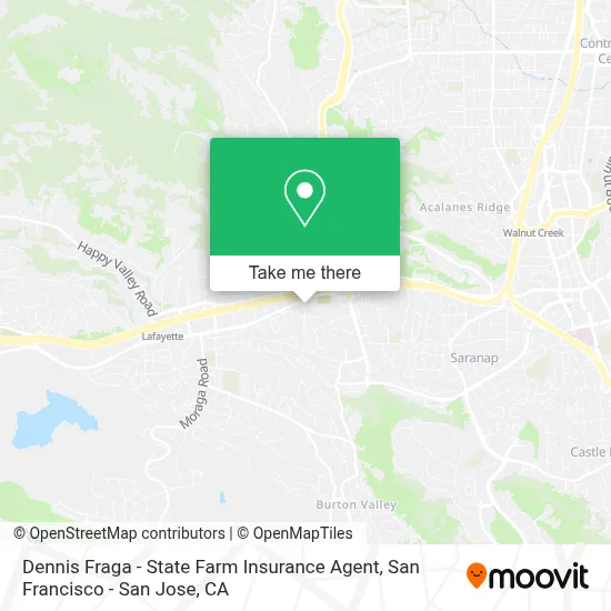 Dennis Fraga - State Farm Insurance Agent map