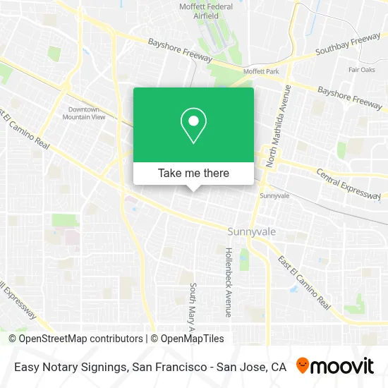 Easy Notary Signings map