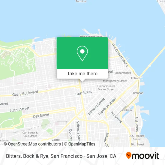 Bitters, Bock & Rye map