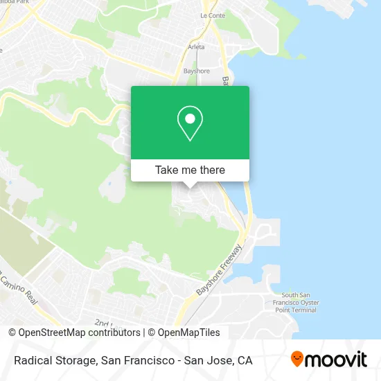 Radical Storage map
