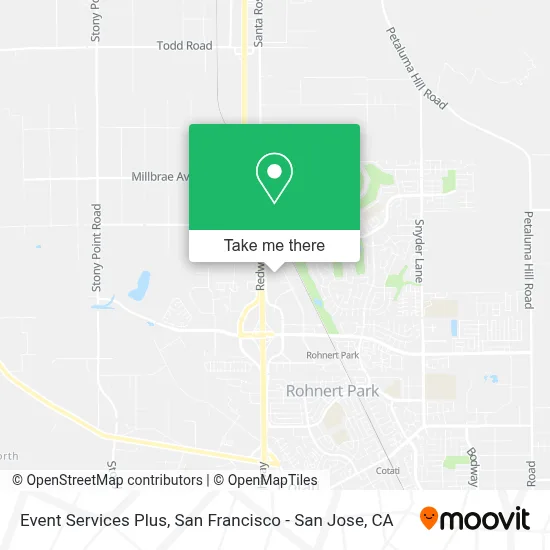 Event Services Plus map