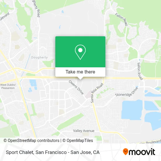 Sport Chalet map