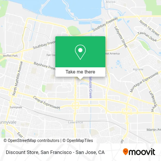 Discount Store map