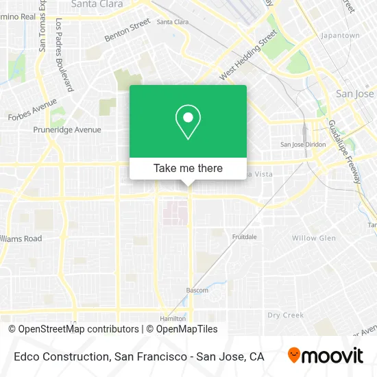 Edco Construction map