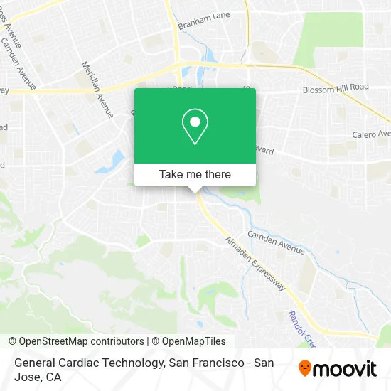 General Cardiac Technology map