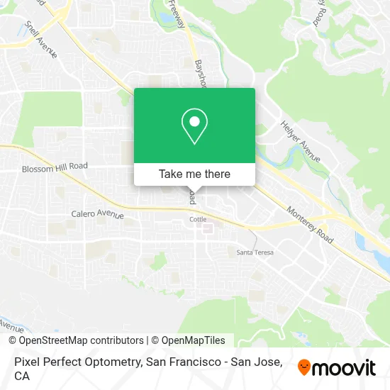 Pixel Perfect Optometry map