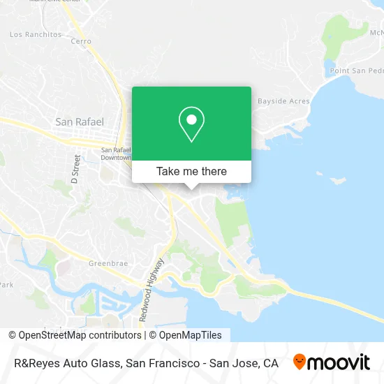 R&Reyes Auto Glass map