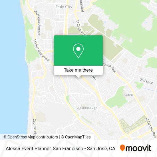 Alessa Event Planner map