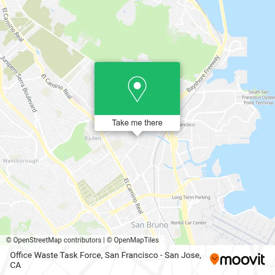 Office Waste Task Force map