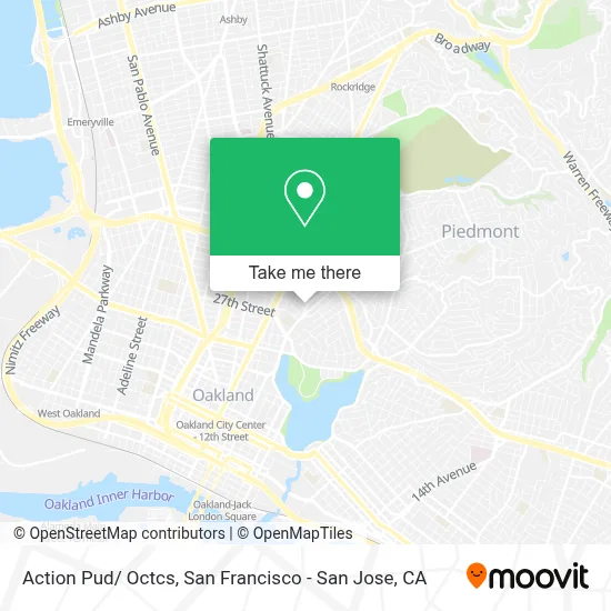 Action Pud/ Octcs map