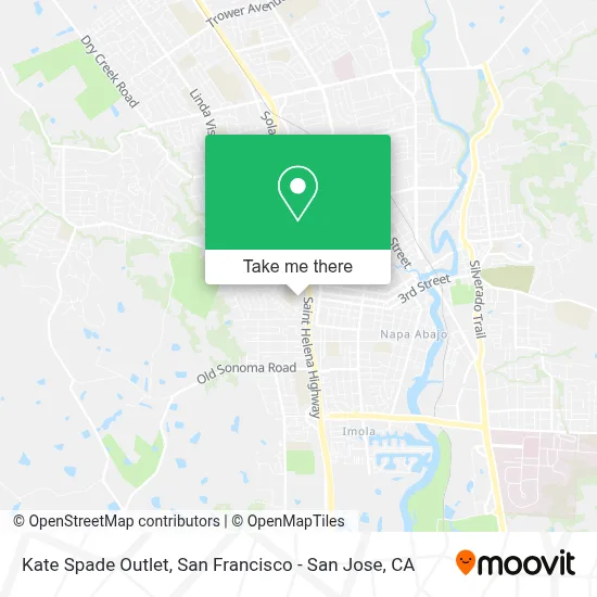 Kate Spade Outlet map
