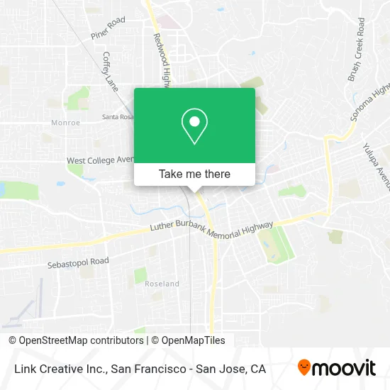 Link Creative Inc. map