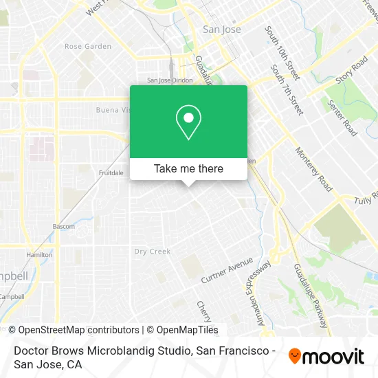 Doctor Brows Microblandig Studio map