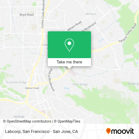 Labcorp map