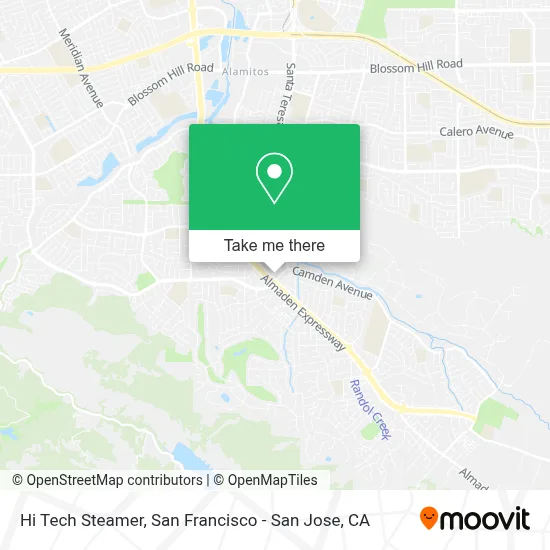 Hi Tech Steamer map