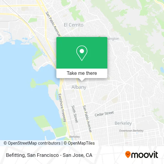 Befitting map
