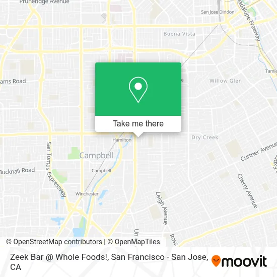 Zeek Bar @ Whole Foods! map