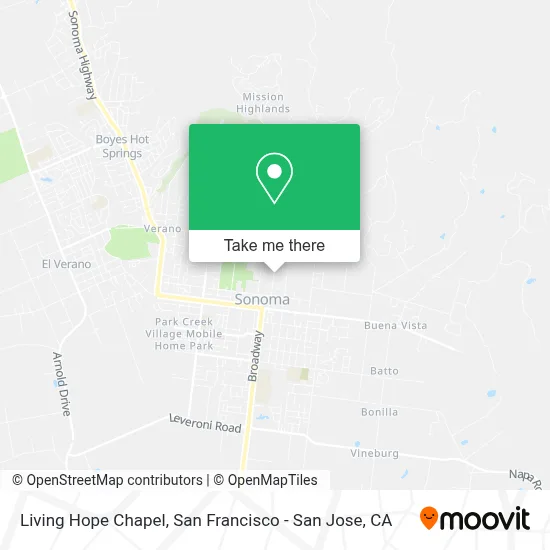 Living Hope Chapel map