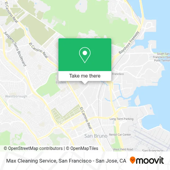 Max Cleaning Service map