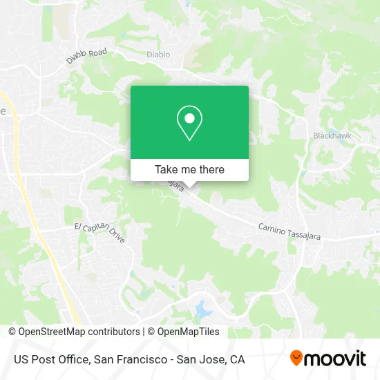 Us Post Office map