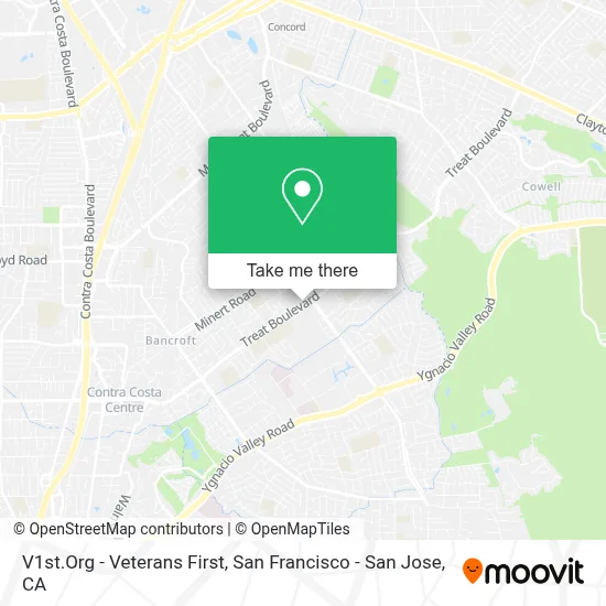V1st.Org - Veterans First map