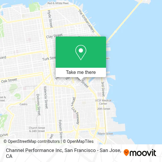Channel Performance Inc map