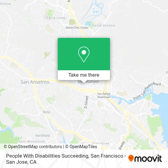 People With Disabilities Succeeding map