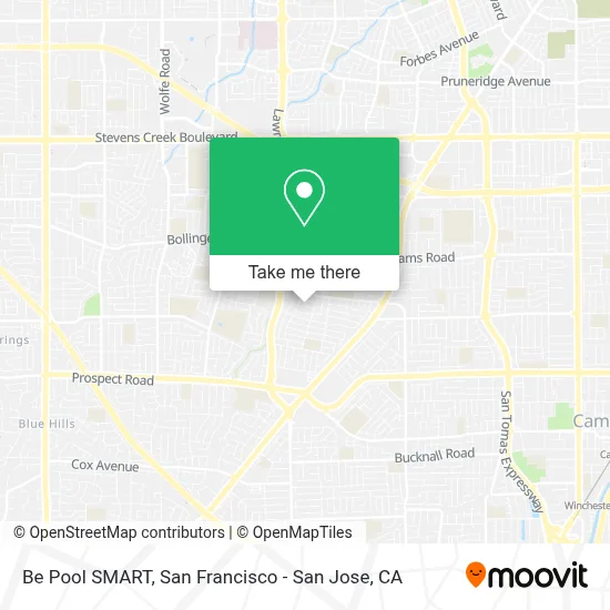 Be Pool SMART map