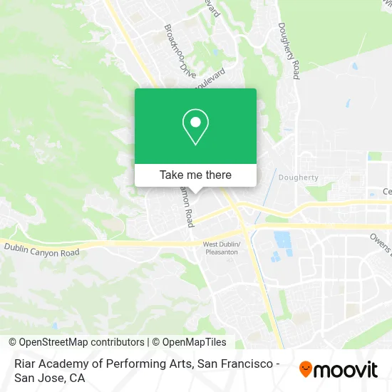 Riar Academy of Performing Arts map