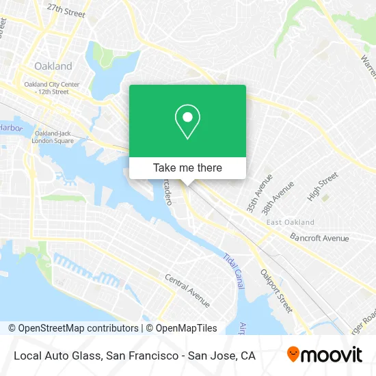 Local Auto Glass map