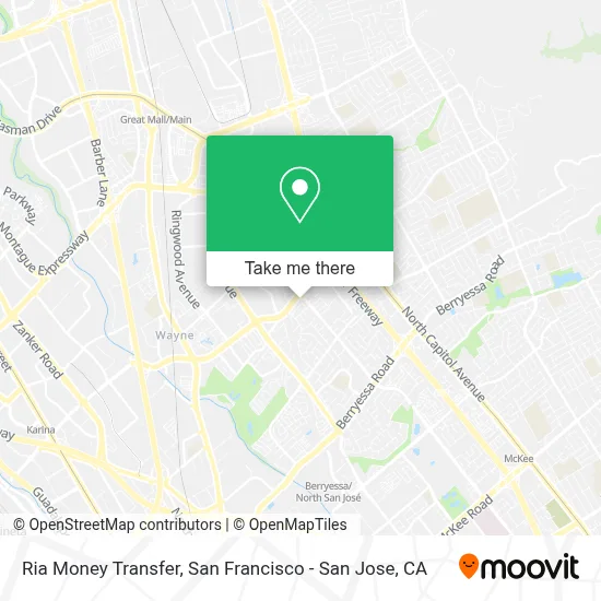 Ria Money Transfer map