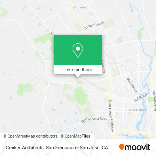 Craiker Architects map