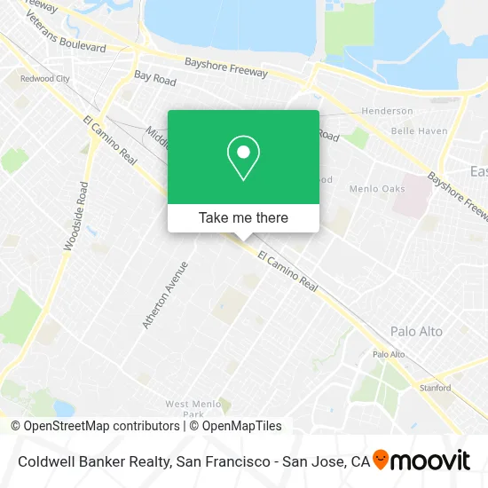 Coldwell Banker Realty map